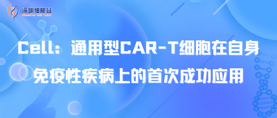 文献分享| Cell：通用型CAR-T细胞在自身免疫性疾病上的首次成功应用